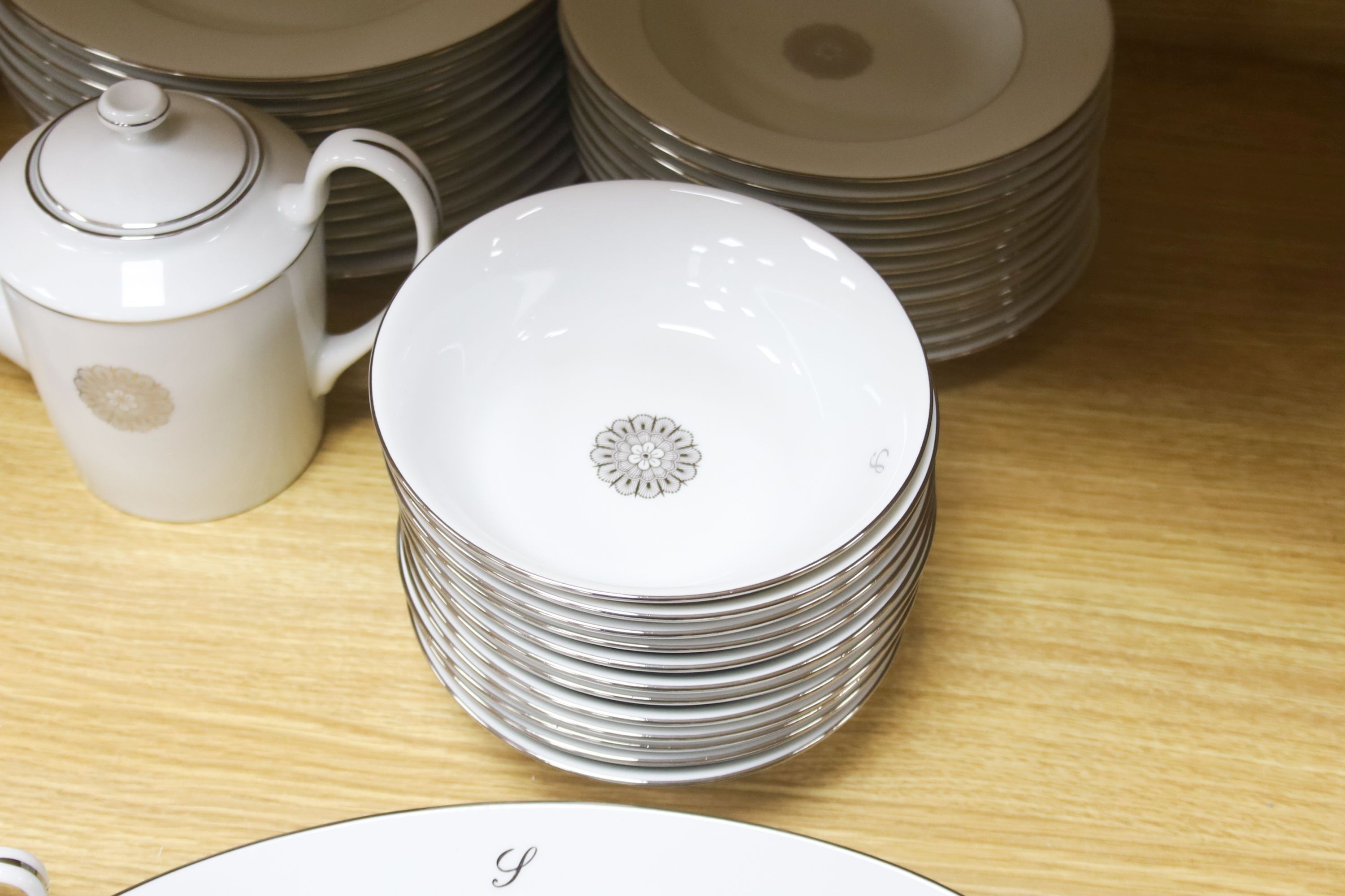 A Royal Limoges dinner and coffee service